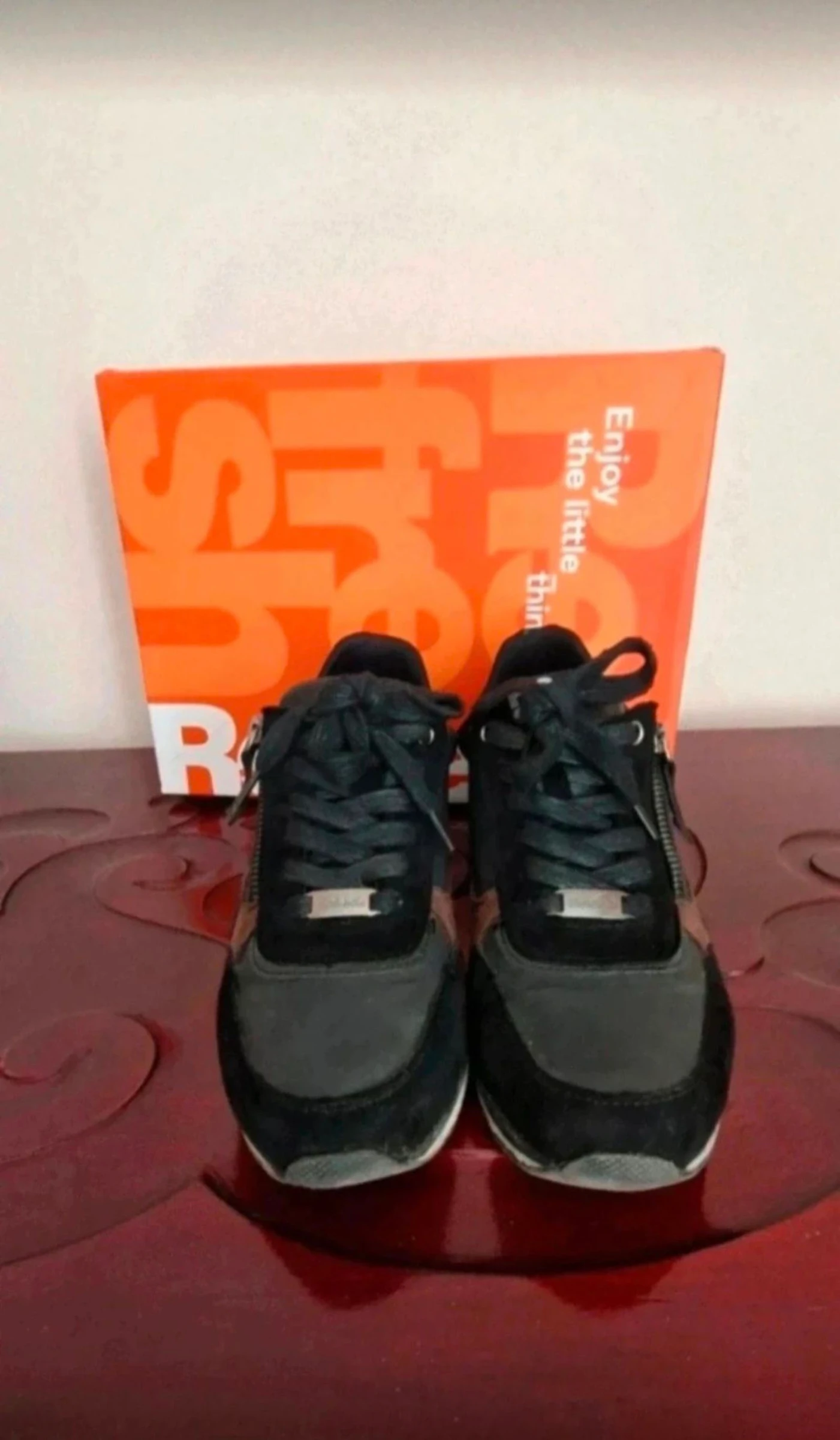 Zapatillas de mujer, talla 37, color marrón y negro – photo 4